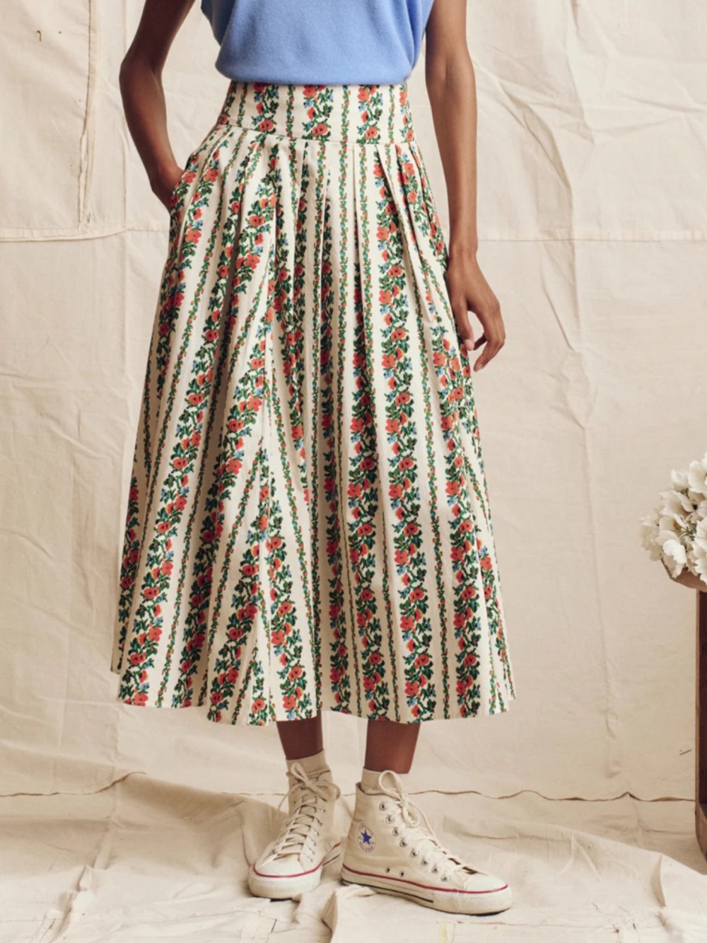 The Regency Skirt ~ Tapestry Floral